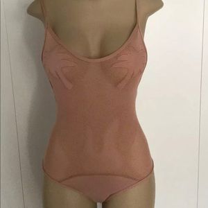 Minimale Animale swimsuit palm trees nude size L